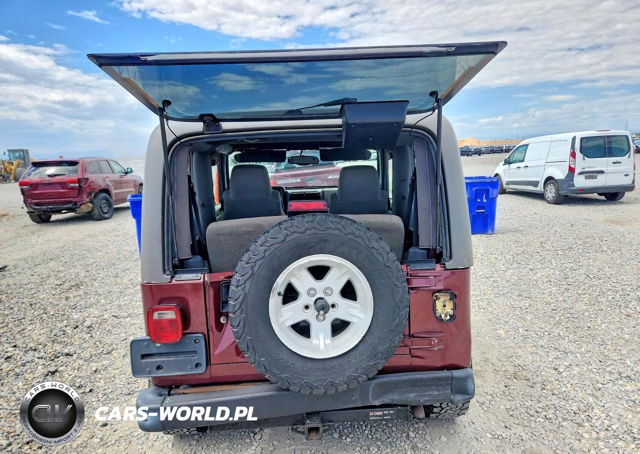 2004 Jeep Wrangler - Tj Sahara VIN:1J4FA59S84P703457 - 6
