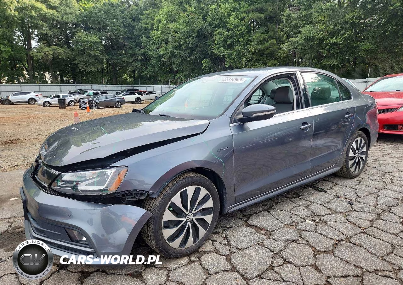 2015 Volkswagen Jetta Hybrid VIN:3VW637AJ5FM327451 - 1