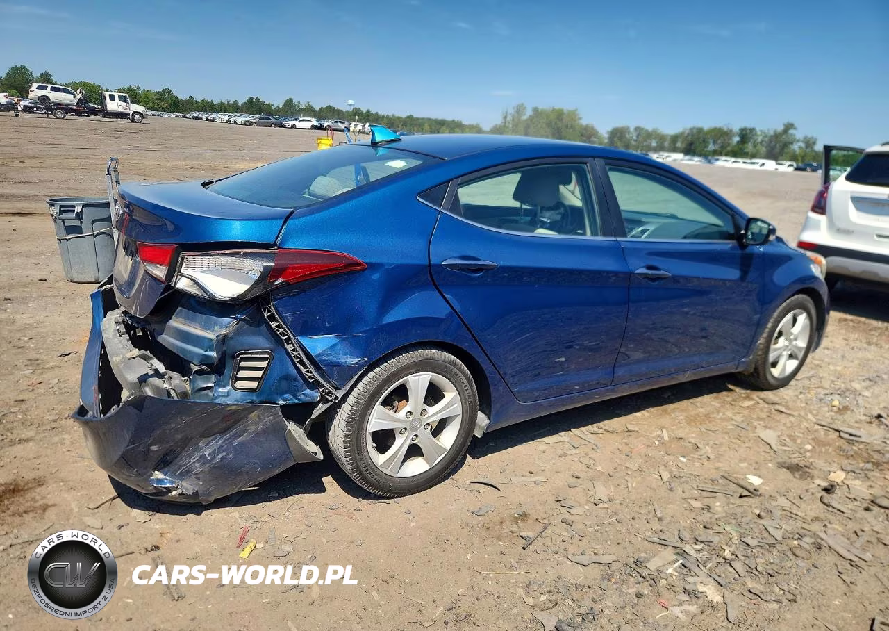 2016 Hyundai Elantra Value Edition VIN:KMHDH4AEXGU557623 - 3