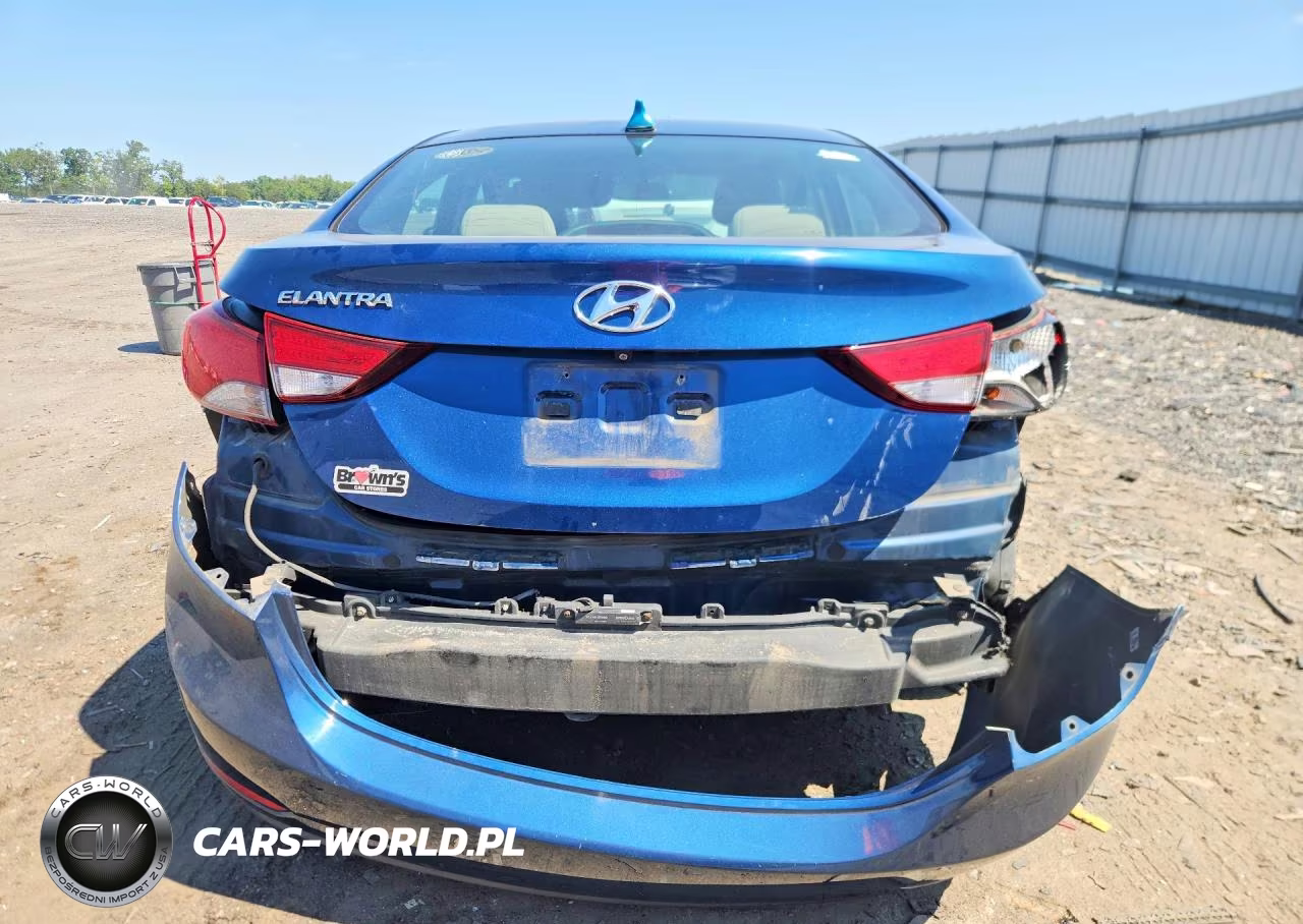 2016 Hyundai Elantra Value Edition VIN:KMHDH4AEXGU557623 - 6