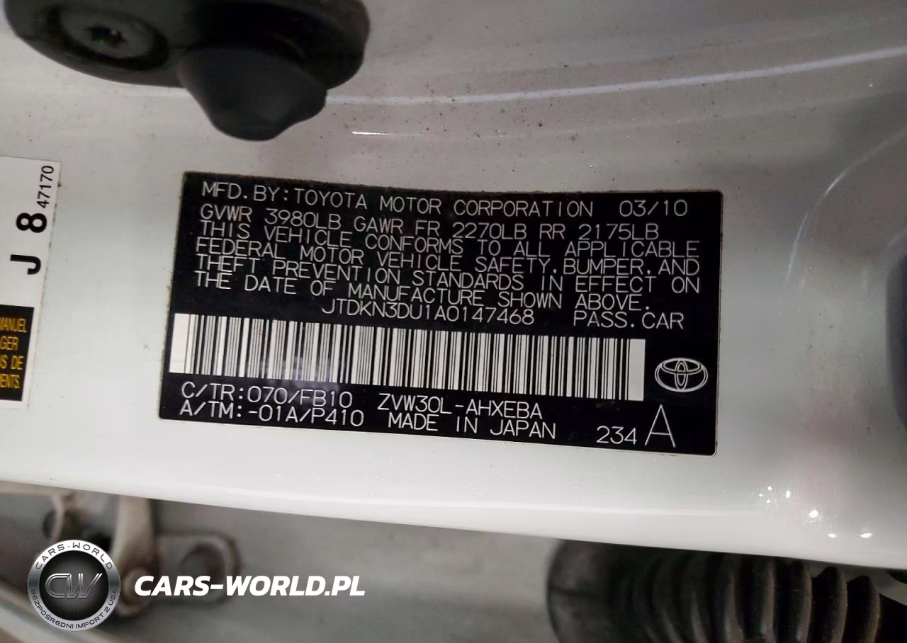 2010 Toyota Prius Ii VIN:JTDKN3DU1A0147468 - 12