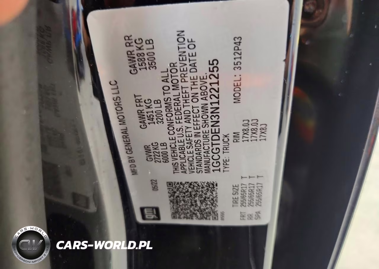 2022 Chevrolet Colorado Z71 VIN:1GCGTDEN3N1221255 - 12