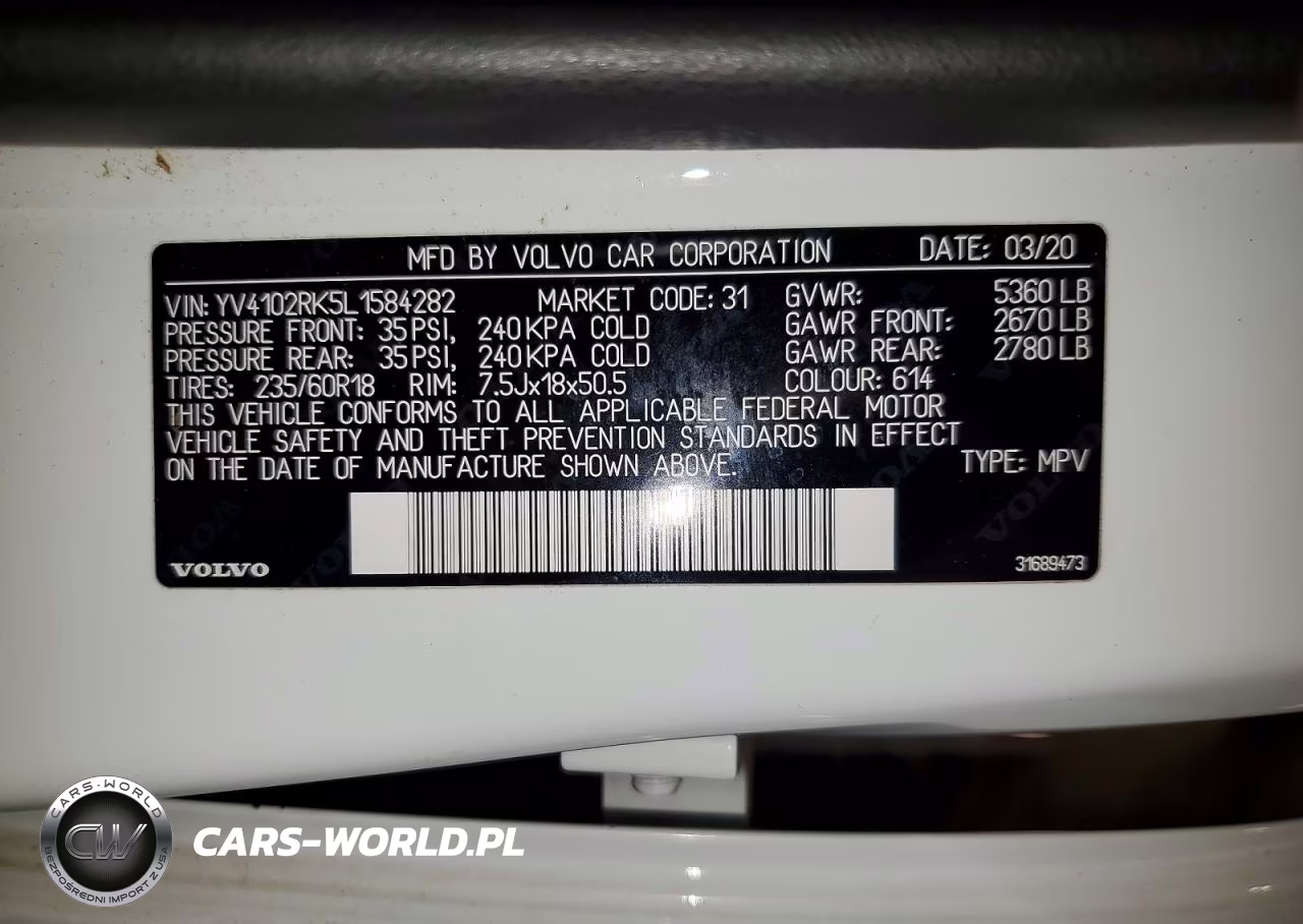 2020 Volvo Xc60 T5 Momentum VIN:YV4102RK5L1584282 - 13