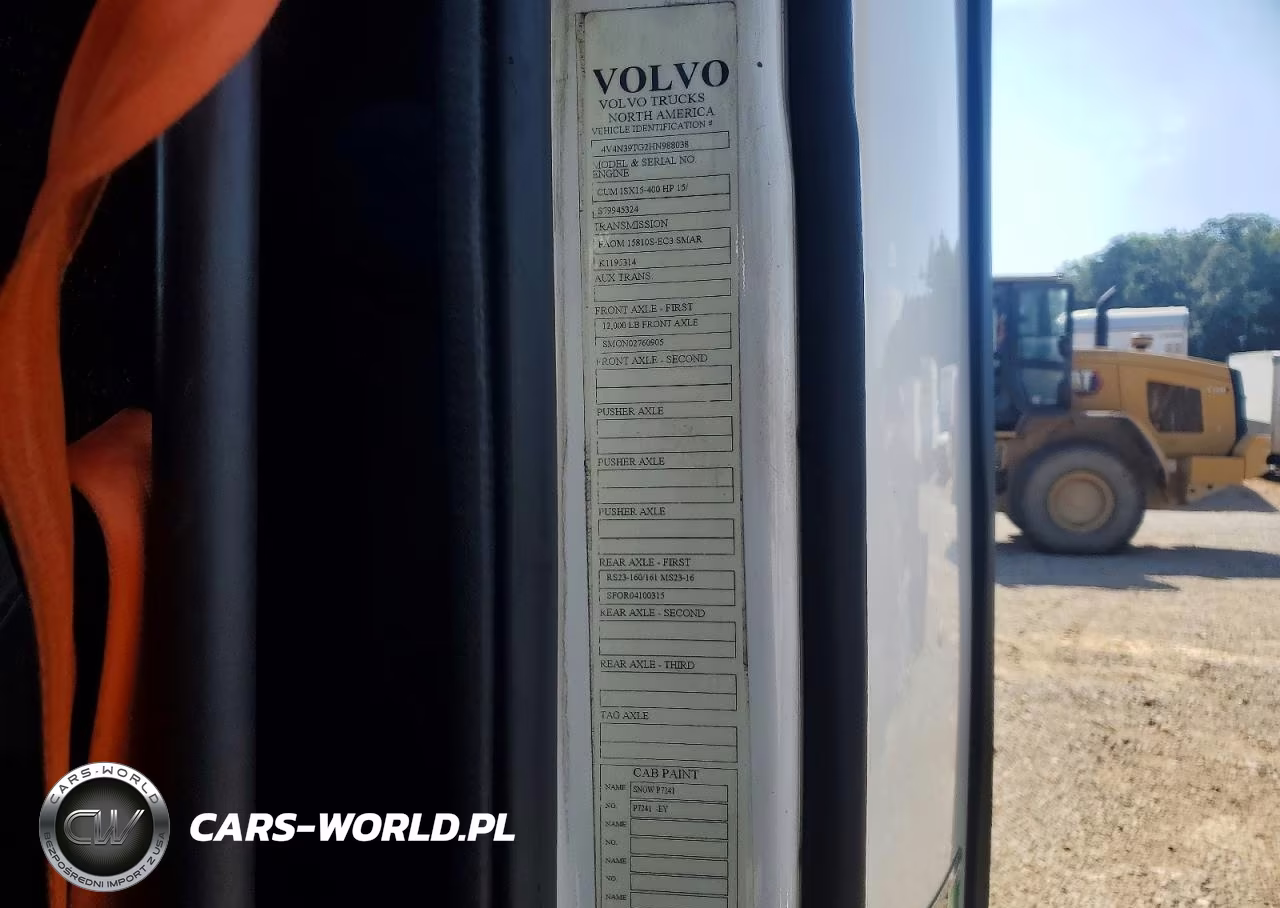 2017 Volvo Vn Vnl - Semi Truck VIN:4V4N39TG2HN988038 - 11