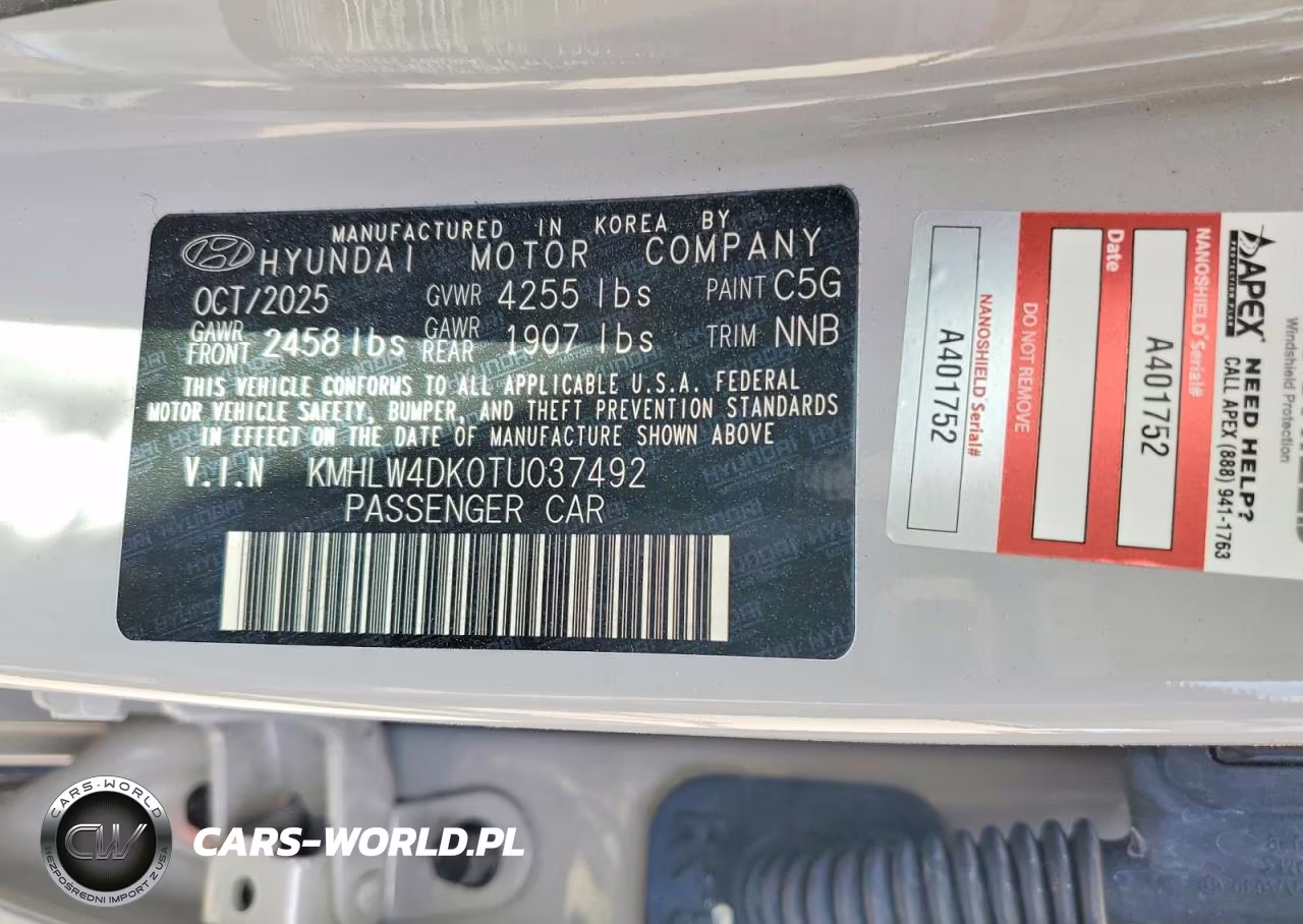 2026 Hyundai Elantra N Base VIN:KMHLW4DK0TU037492 - 12