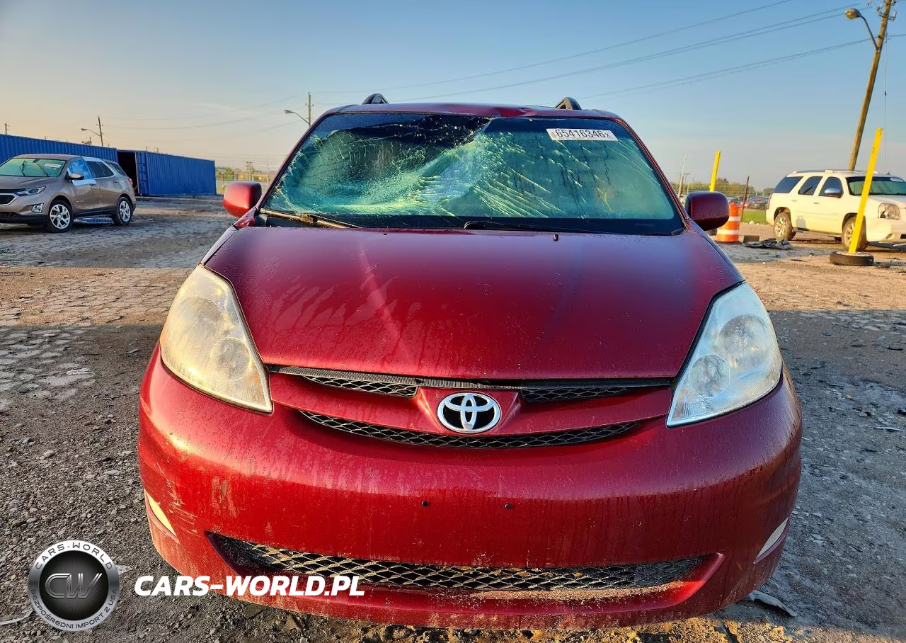 2008 Toyota Sienna Xle VIN:5TDZK22C68S167704 - 5