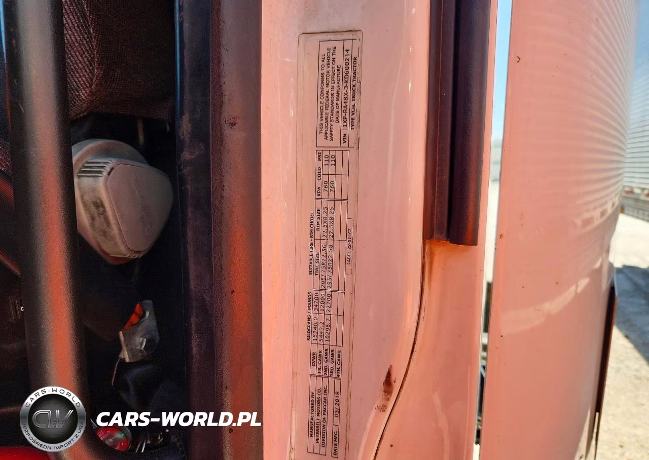 2019 Peterbilt 579 Semi Truck VIN:1XPBA48X3KD600214 - 12