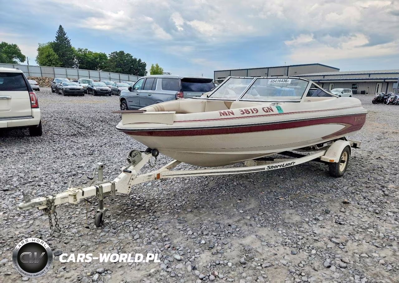 1995 Glastron Boats Ssv170 Ski-Fish VIN:GLAM8836I495 - 2