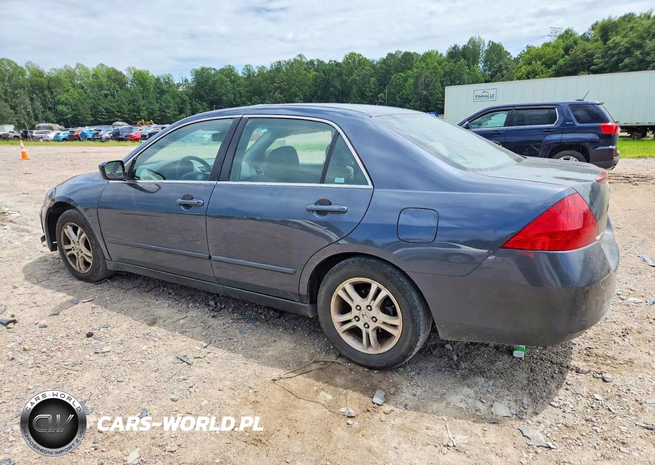 2007 Honda Accord Ex VIN:1HGCM56767A202740 - 2