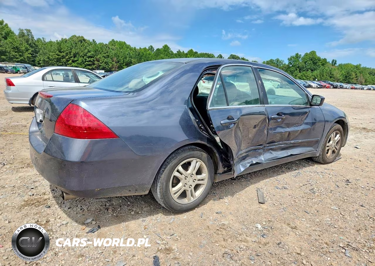 2007 Honda Accord Ex VIN:1HGCM56767A202740 - 3