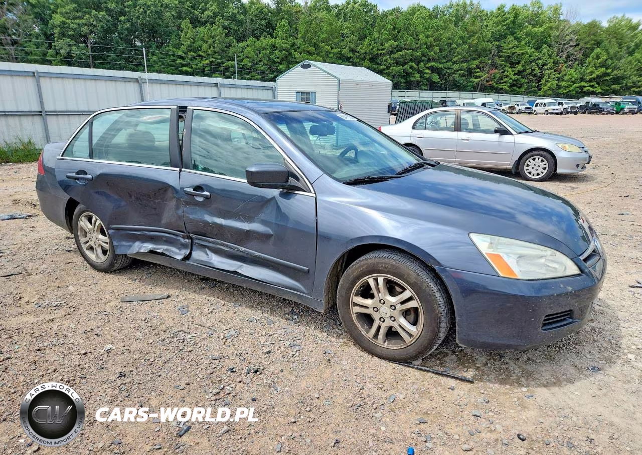 2007 Honda Accord Ex VIN:1HGCM56767A202740 - 4