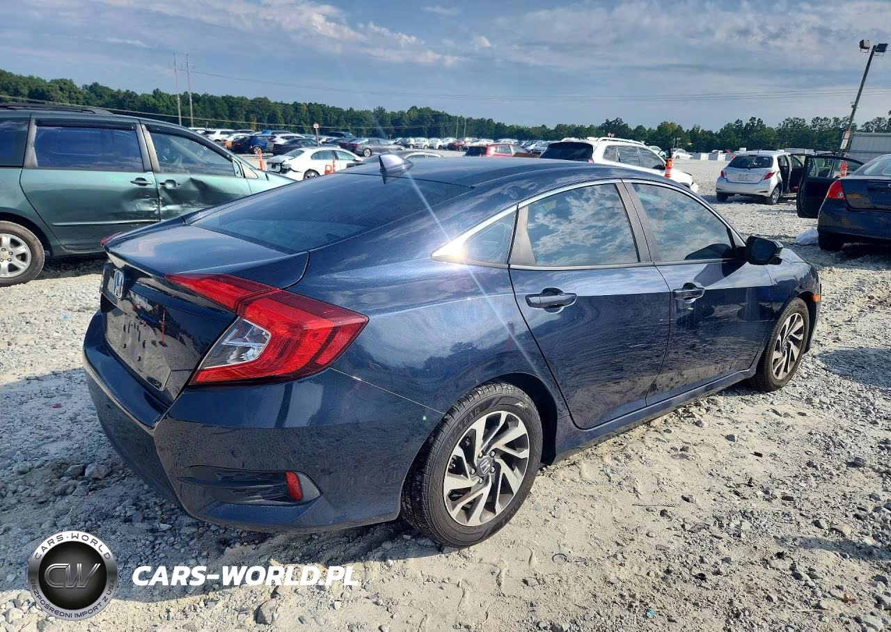 2017 Honda Civic Ex VIN:19XFC2F78HE011624 - 3