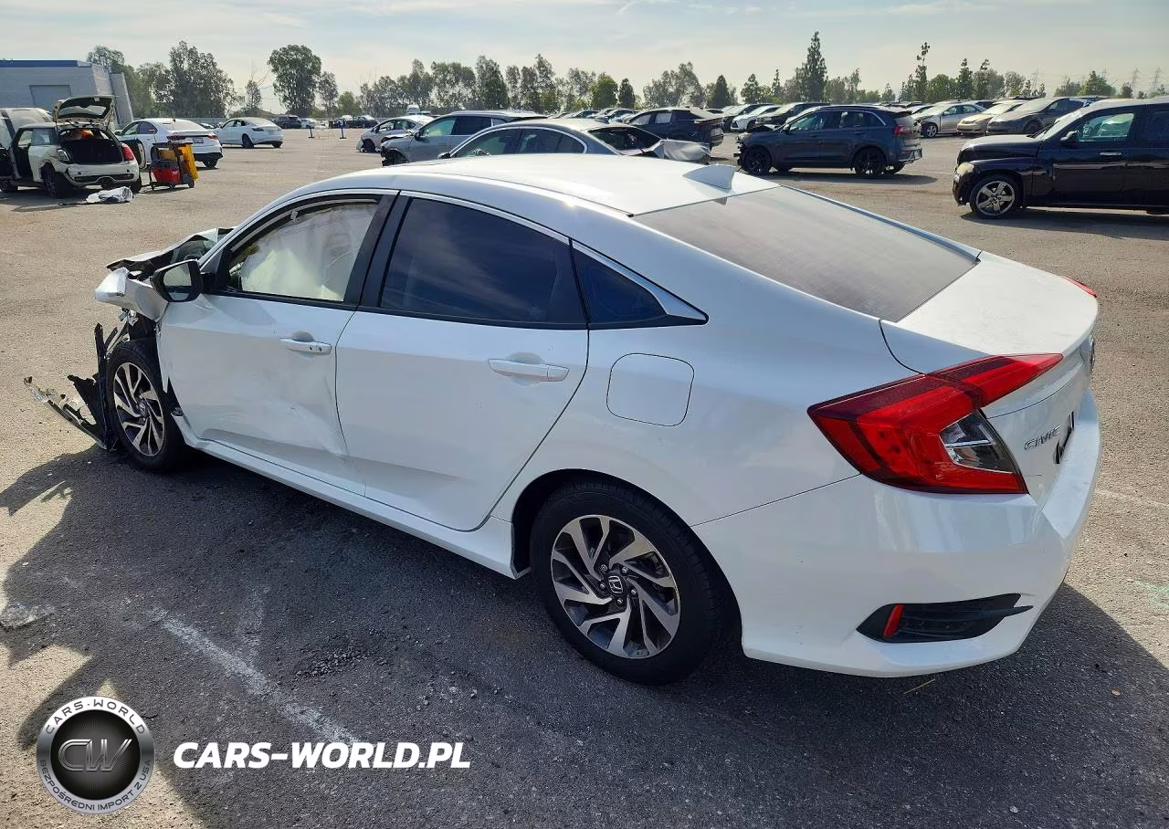 2018 Honda Civic Ex VIN:2HGFC2F77JH513861 - 2
