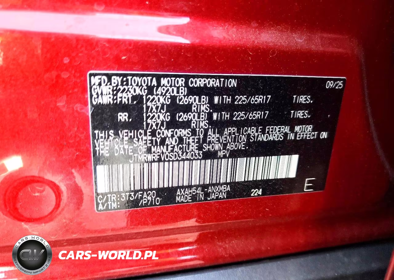 2025 Toyota Rav4 Hybrid Xle VIN:JTMRWRFV0SD344033 - 12