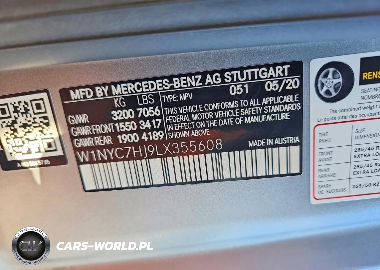 2020 Mercedes-Benz G 63 Amg VIN:W1NYC7HJ9LX355608 - 13