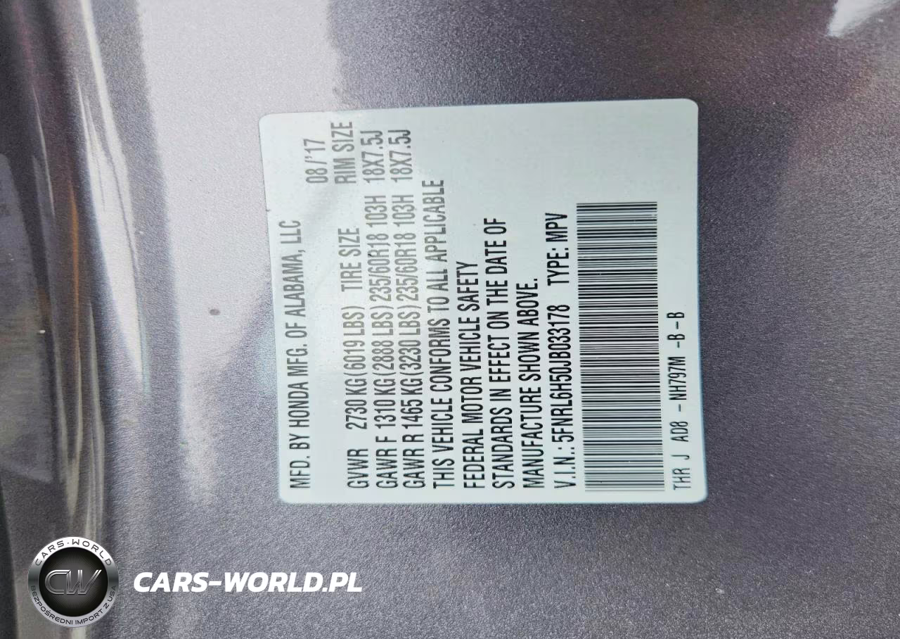 2018 Honda Odyssey Ex VIN:5FNRL6H50JB033178 - 13