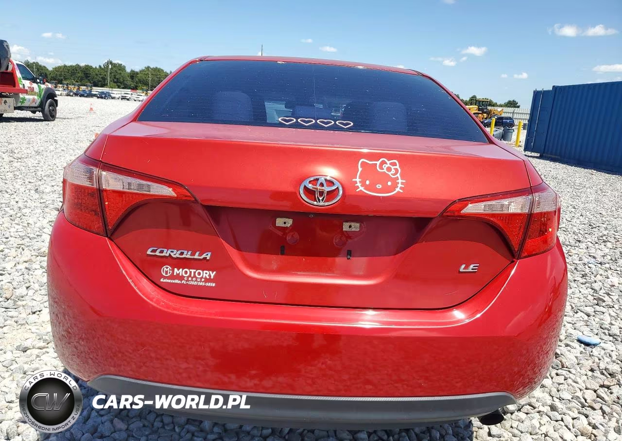 2018 Toyota Corolla Le VIN:5YFBURHE8JP770522 - 6