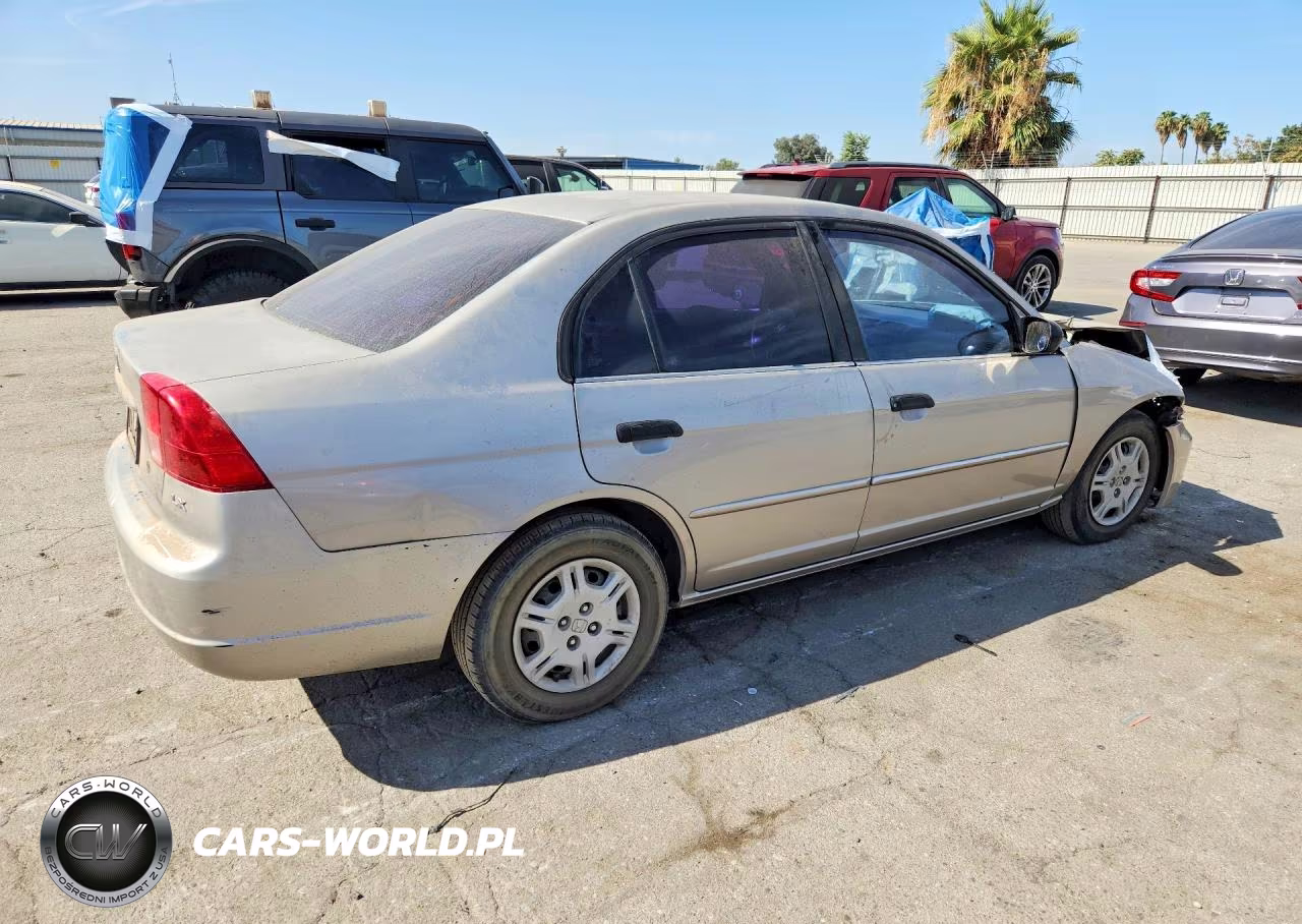 2001 Honda Civic Lx VIN:1HGES16561L023308 - 3