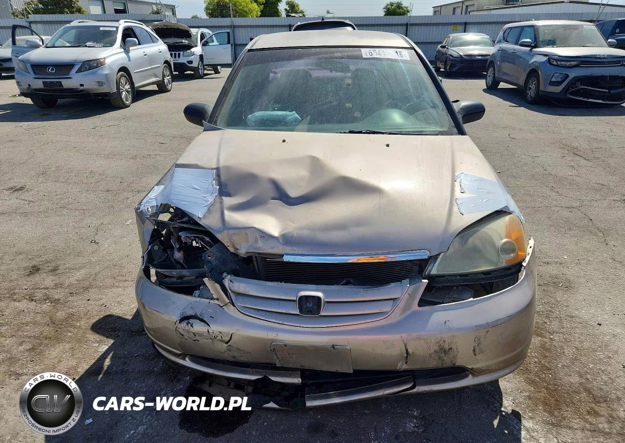 2001 Honda Civic Lx VIN:1HGES16561L023308 - 5