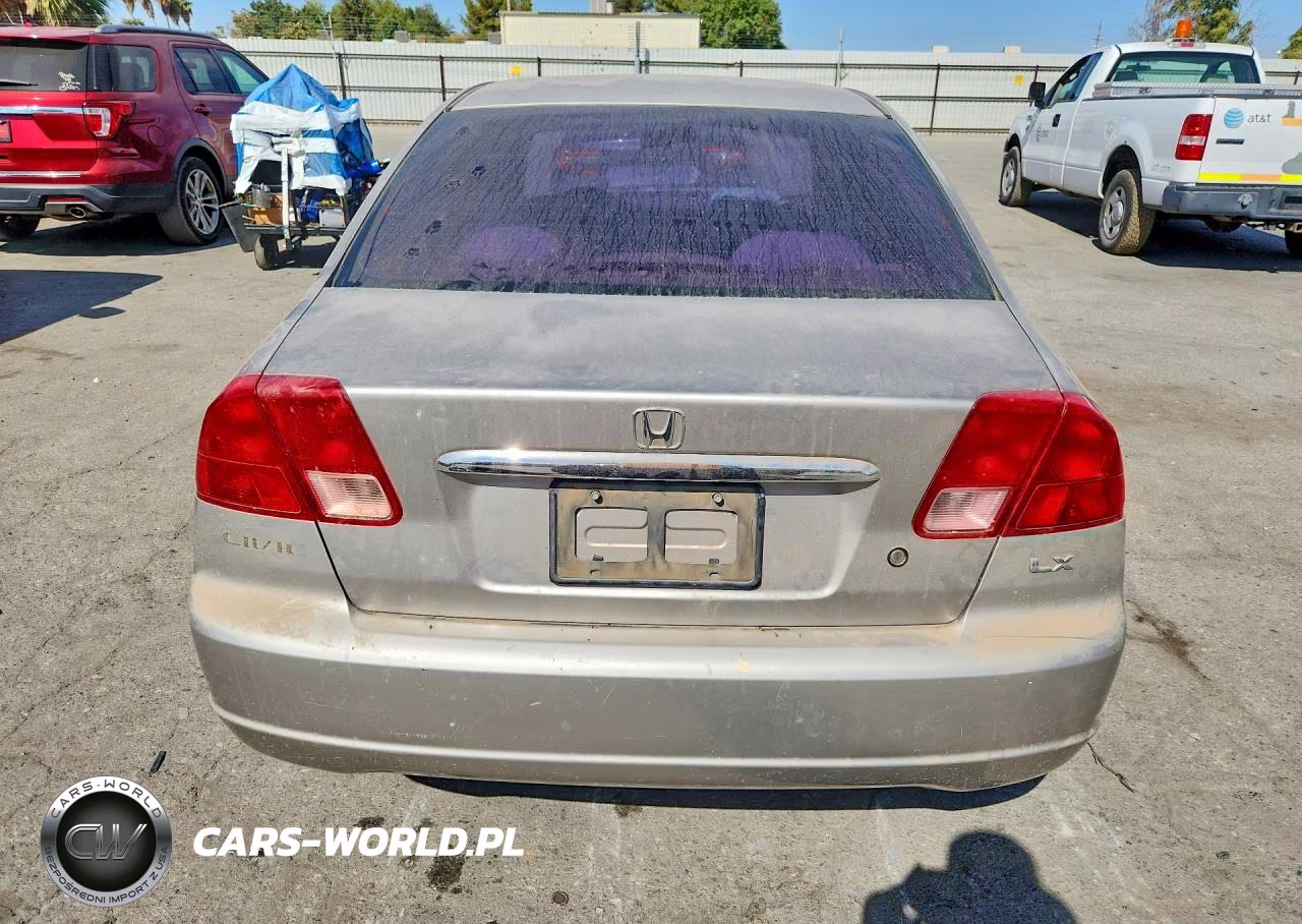 2001 Honda Civic Lx VIN:1HGES16561L023308 - 6