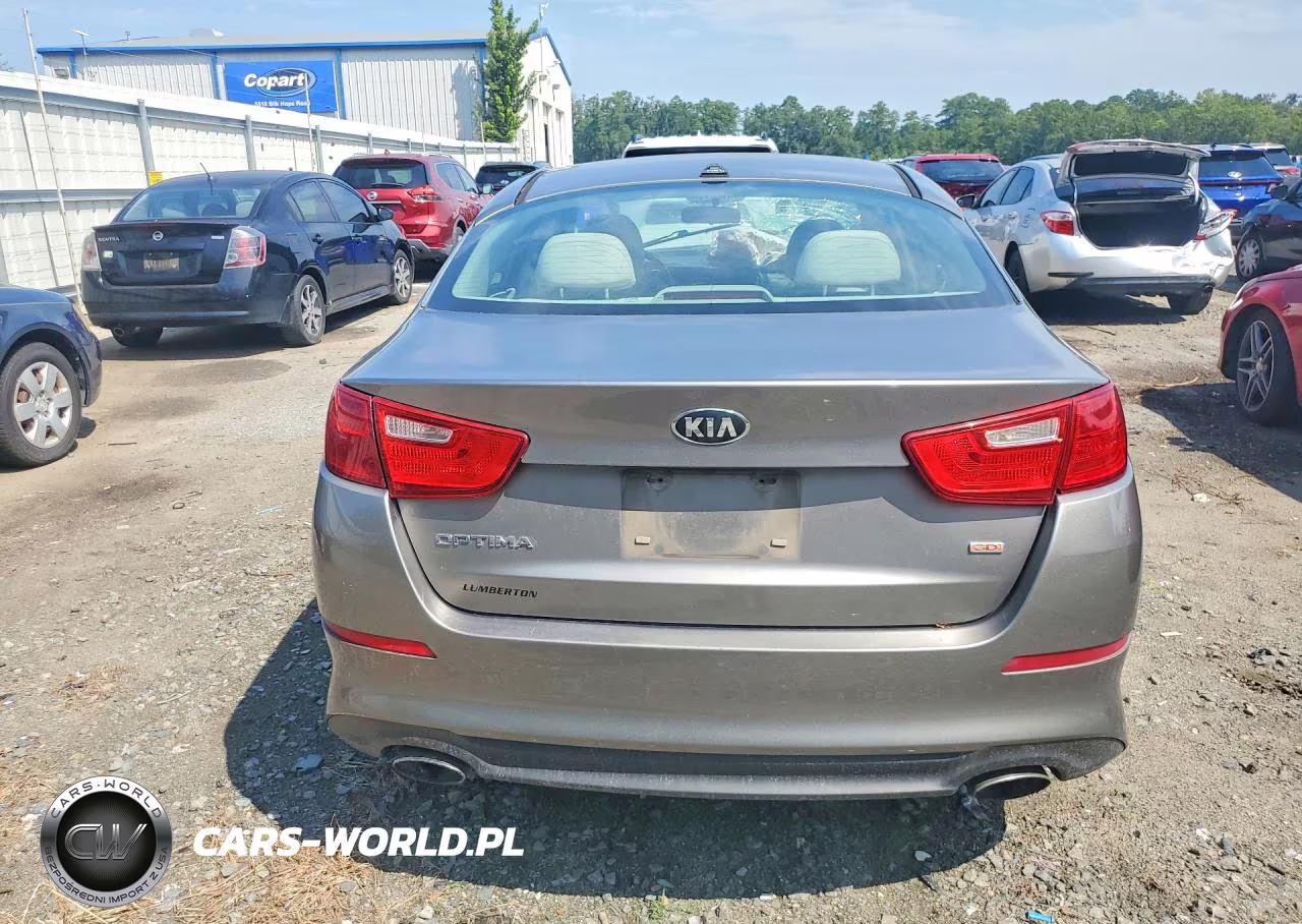 2015 Kia Optima Lx VIN:5XXGM4A75FG512320 - 6