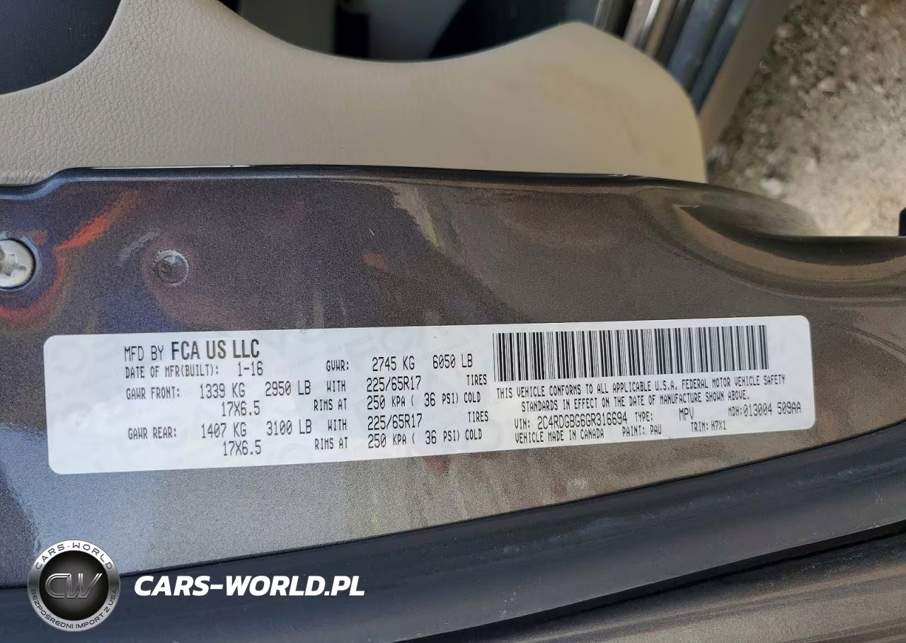 2016 Dodge Grand Caravan Se VIN:2C4RDGBG6GR316694 - 13