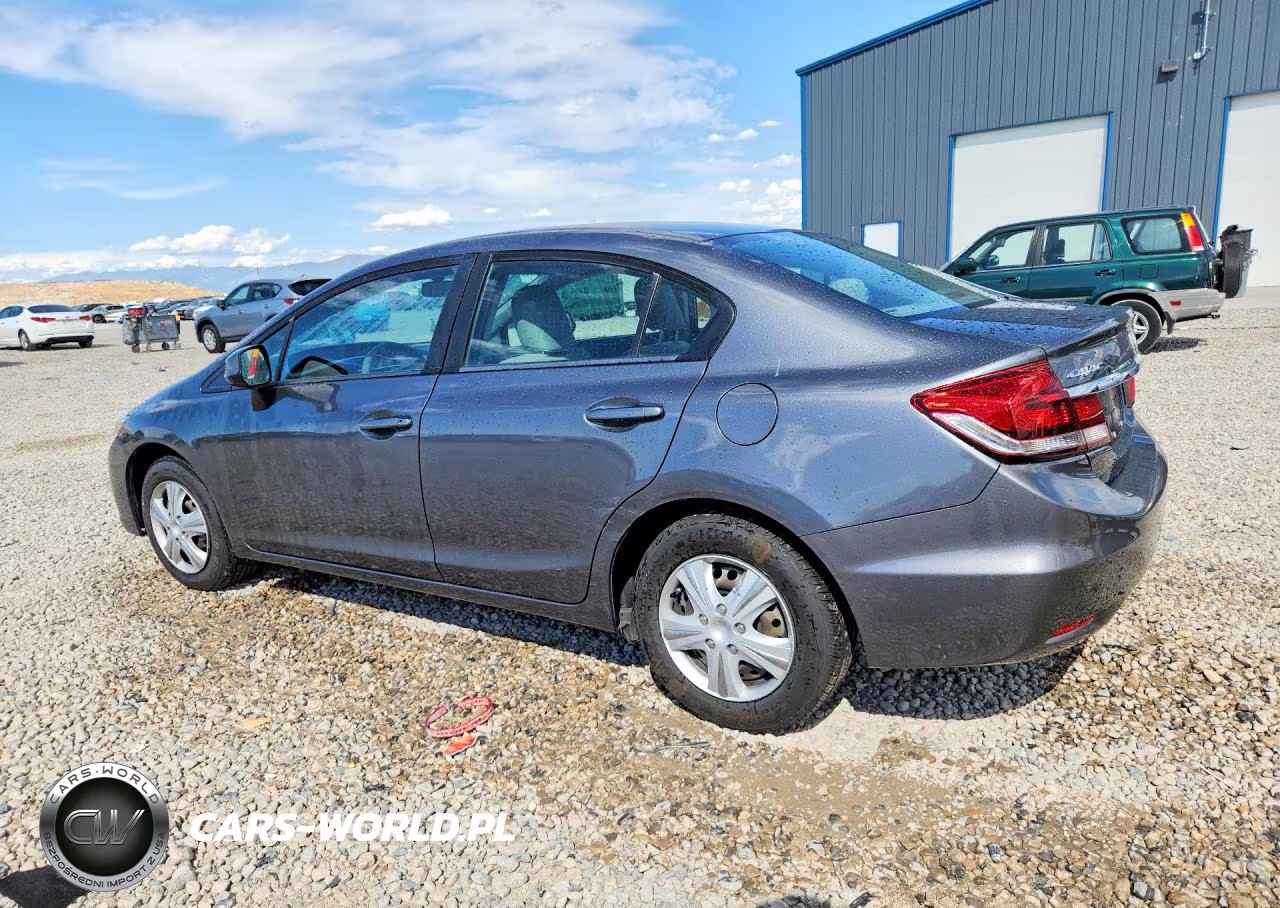 2013 Honda Civic Lx VIN:19XFB2F59DE026001 - 2