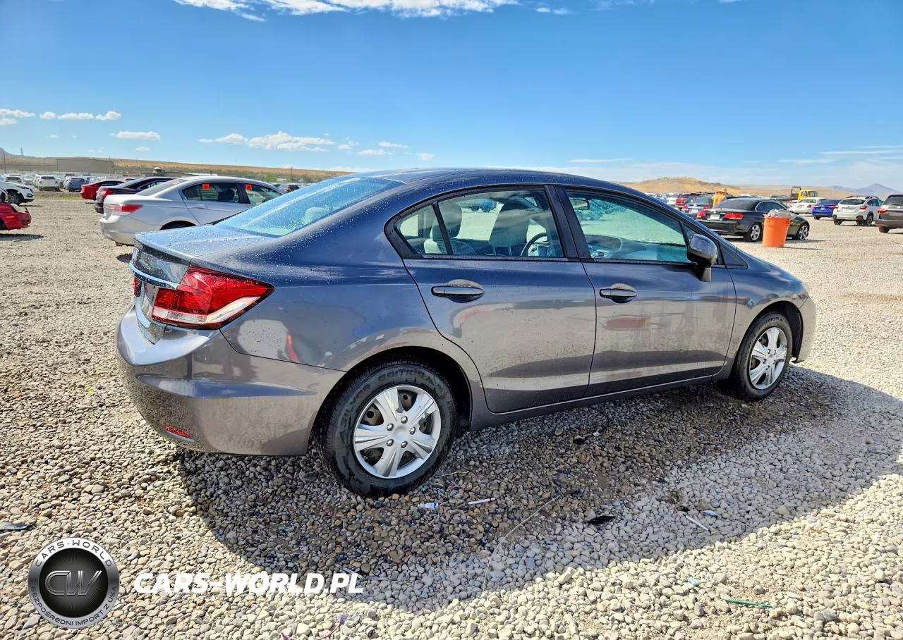 2013 Honda Civic Lx VIN:19XFB2F59DE026001 - 3