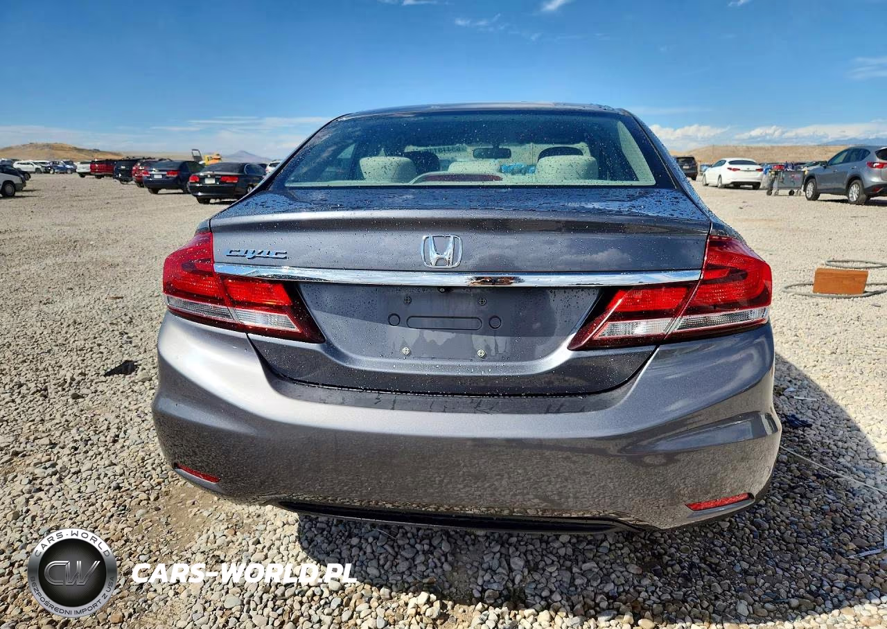 2013 Honda Civic Lx VIN:19XFB2F59DE026001 - 6