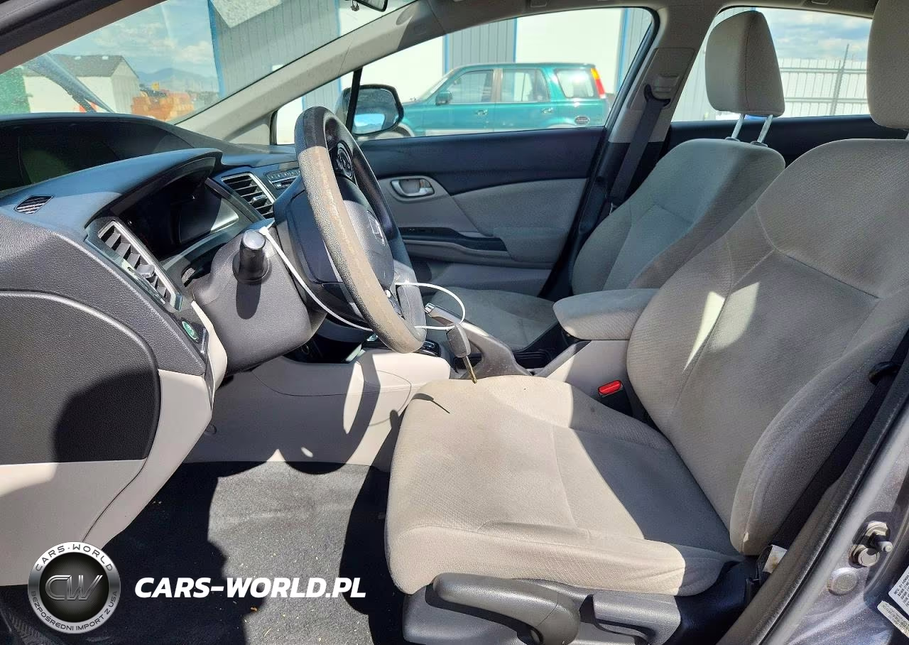 2013 Honda Civic Lx VIN:19XFB2F59DE026001 - 7