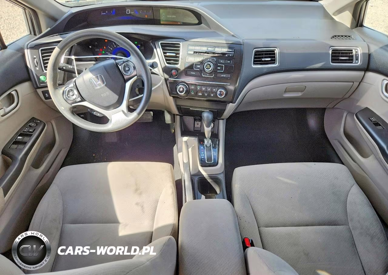 2013 Honda Civic Lx VIN:19XFB2F59DE026001 - 8