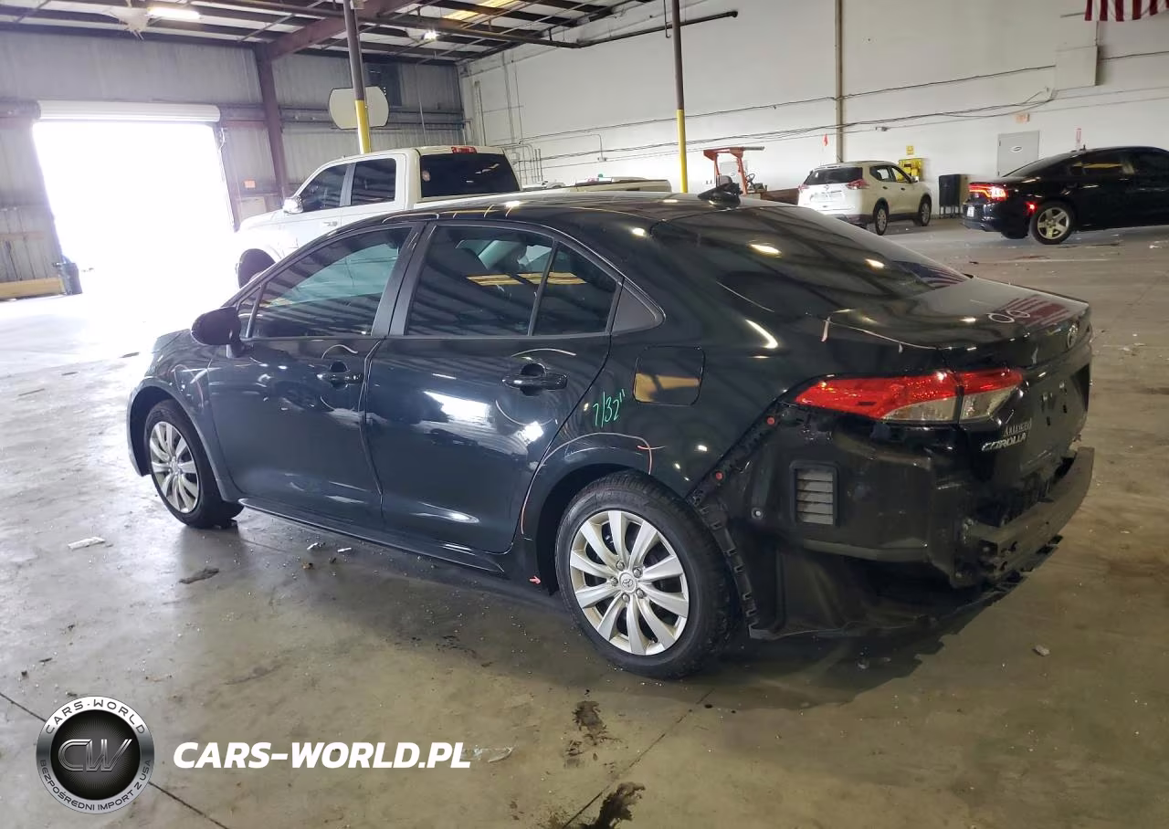 2021 Toyota Corolla Le VIN:5YFEPMAE6MP174444 - 2