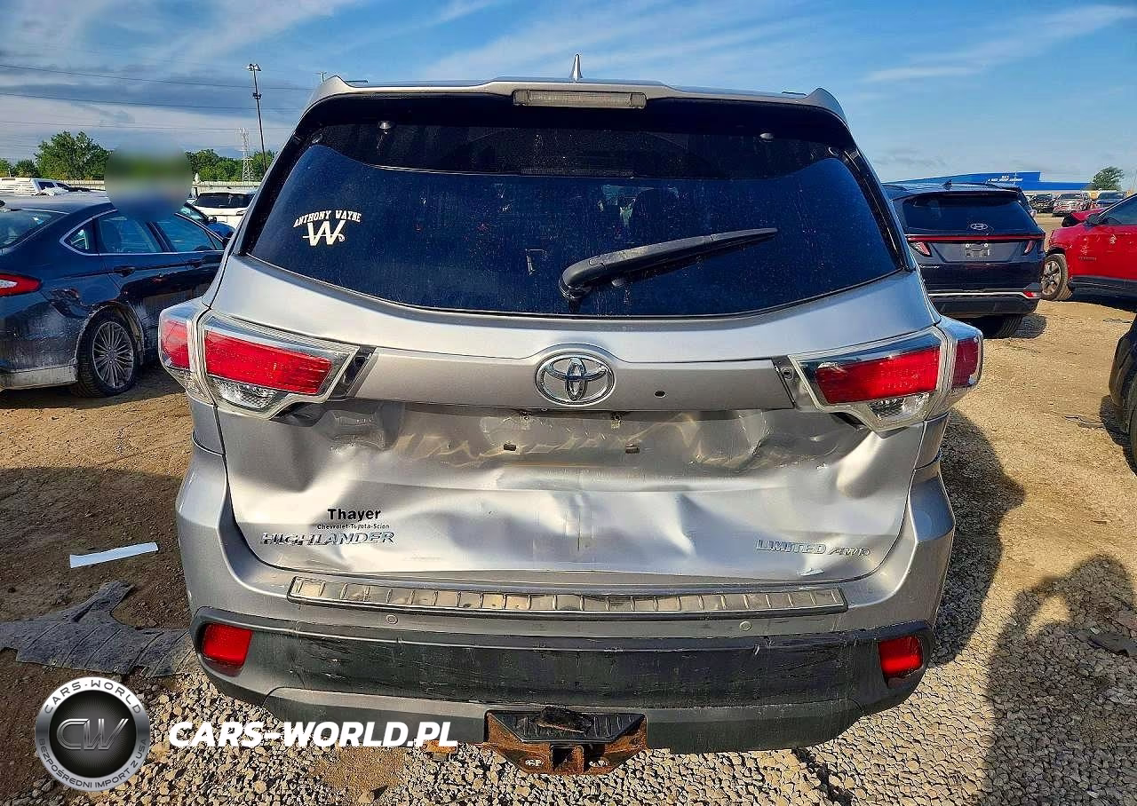 2014 Toyota Highlander Limited Platinum VIN:5TDDKRFH7ES055286 - 6
