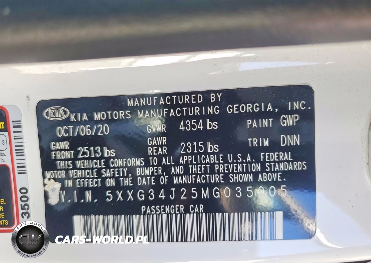2021 Kia K5 Ex VIN:5XXG34J25MG035005 - 12