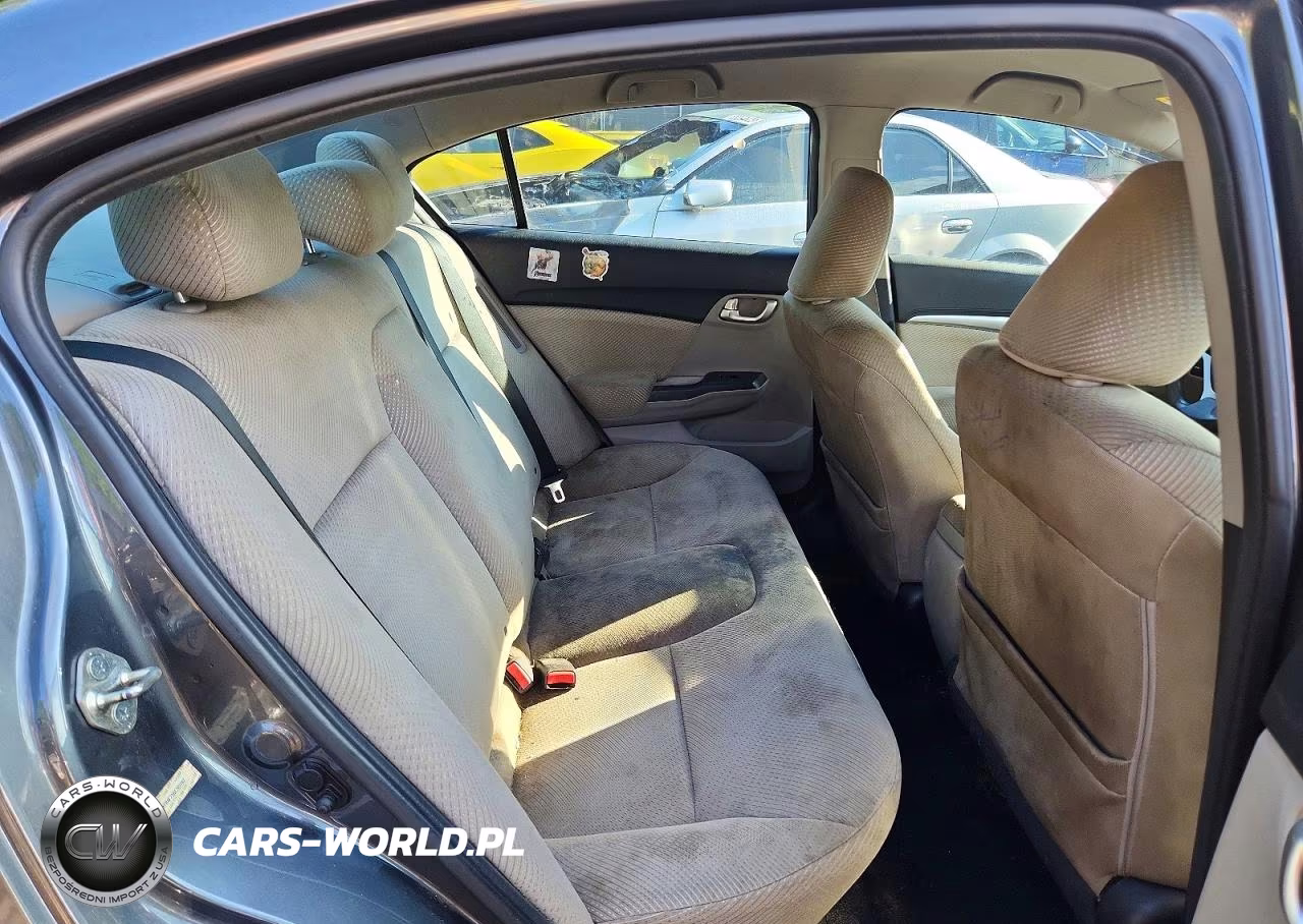 2013 Honda Civic Hybrid VIN:19XFB4F23DE202767 - 10