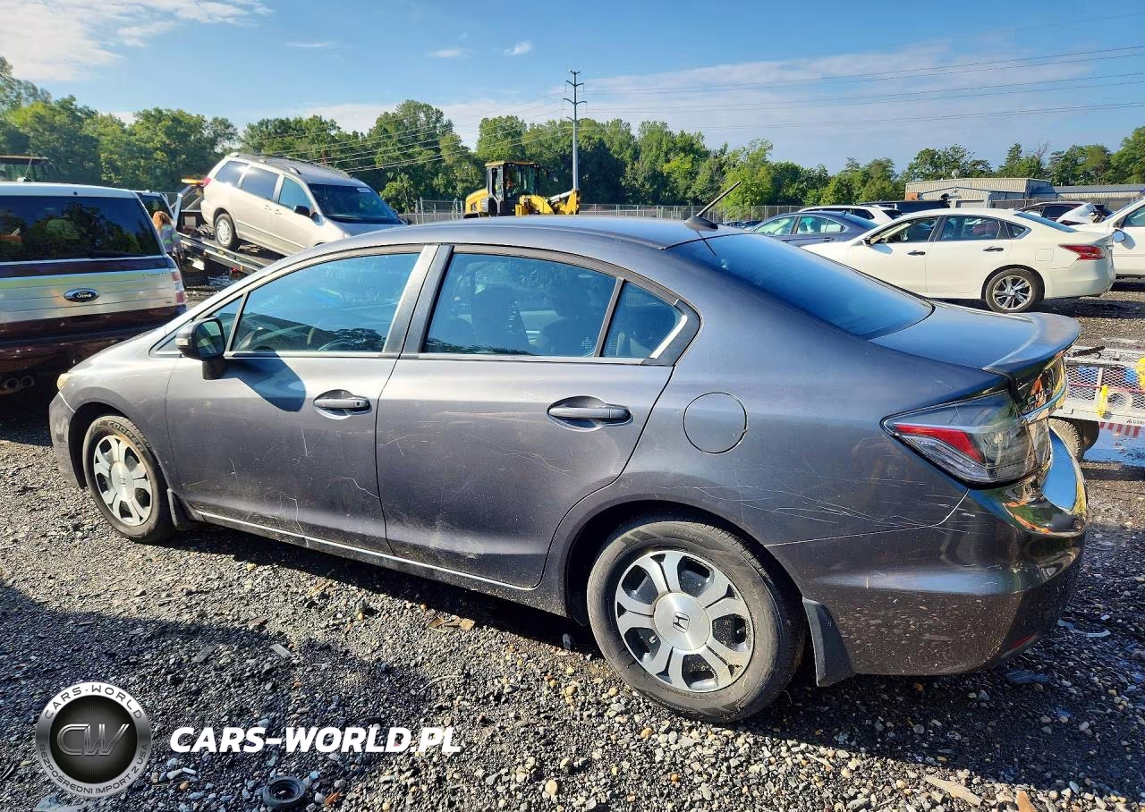 2013 Honda Civic Hybrid VIN:19XFB4F23DE202767 - 2
