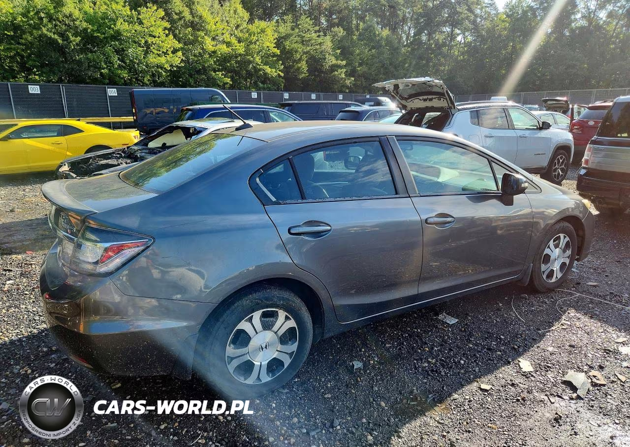 2013 Honda Civic Hybrid VIN:19XFB4F23DE202767 - 3