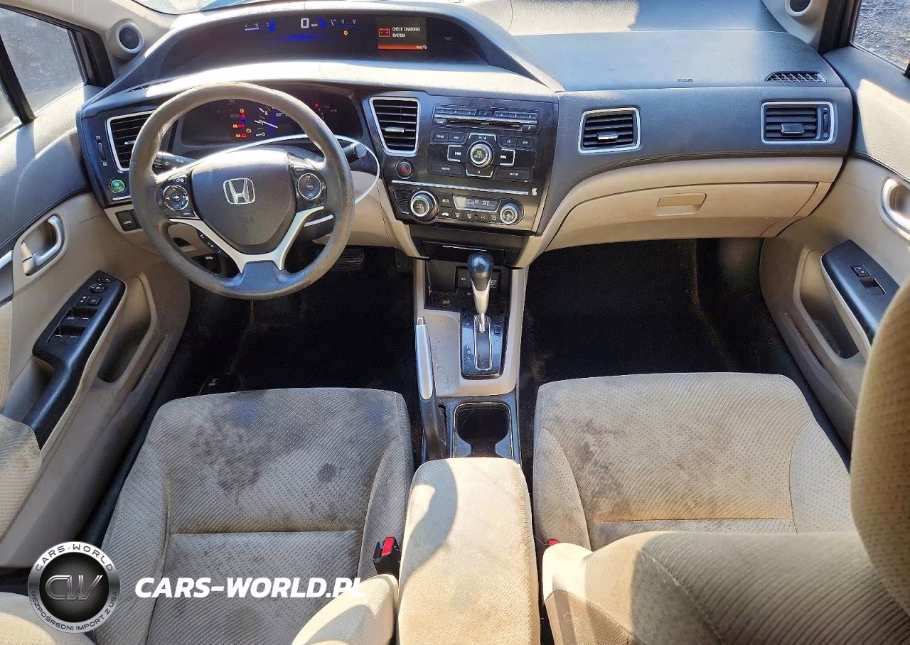 2013 Honda Civic Hybrid VIN:19XFB4F23DE202767 - 8