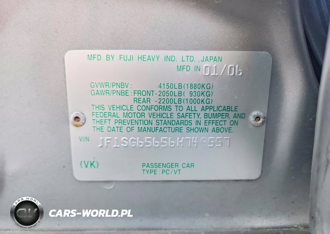 2006 Subaru Forester 2.5X Premium VIN:JF1SG65656H749557 - 12