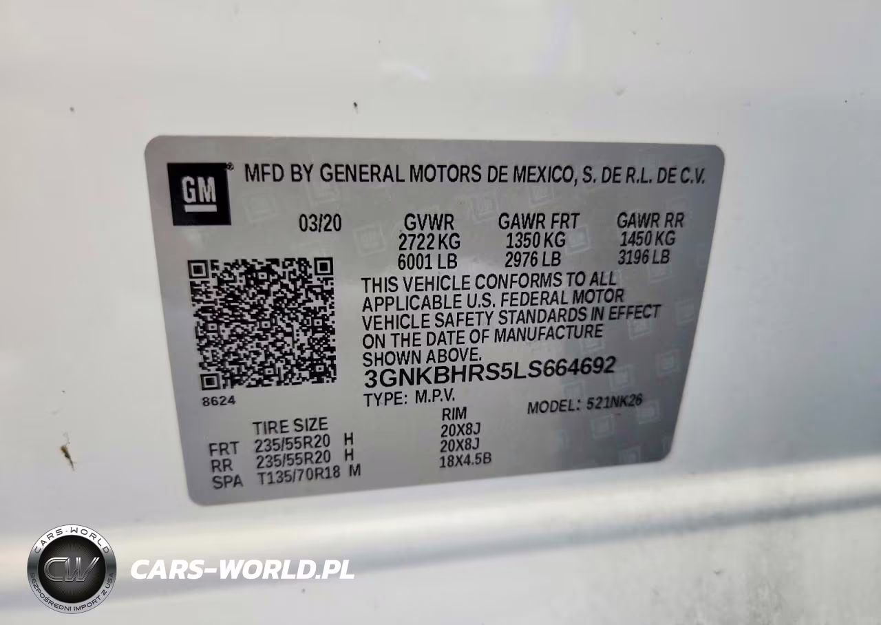 2020 Chevrolet Blazer 2Lt VIN:3GNKBHRS5LS664692 - 13