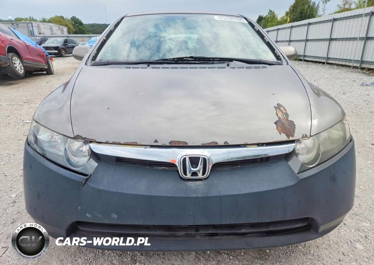 2008 Honda Civic Lx VIN:1HGFA15578L025832 - 5