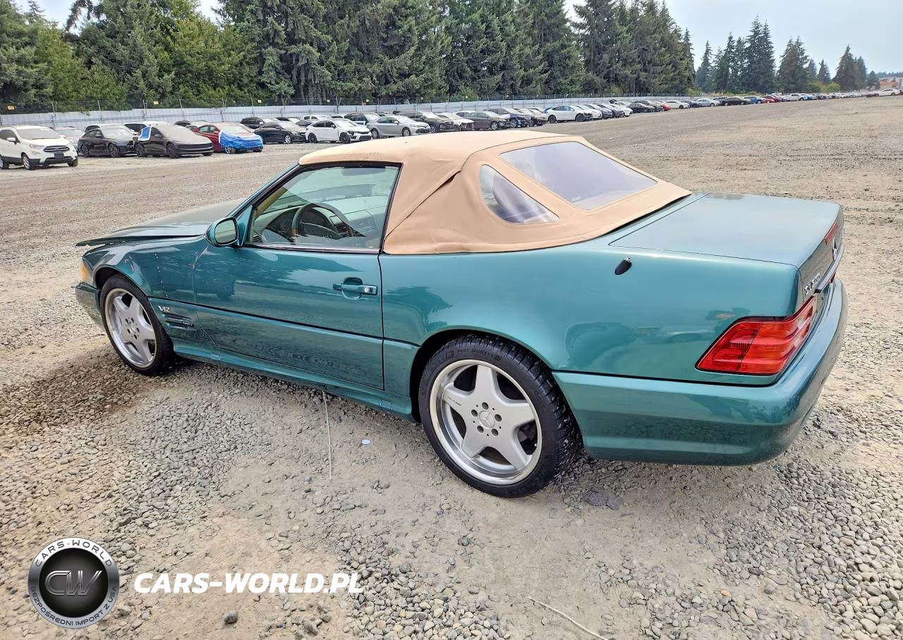 1999 Mercedes-Benz Sl 600 VIN:WDBFA76F2XF173343 - 2
