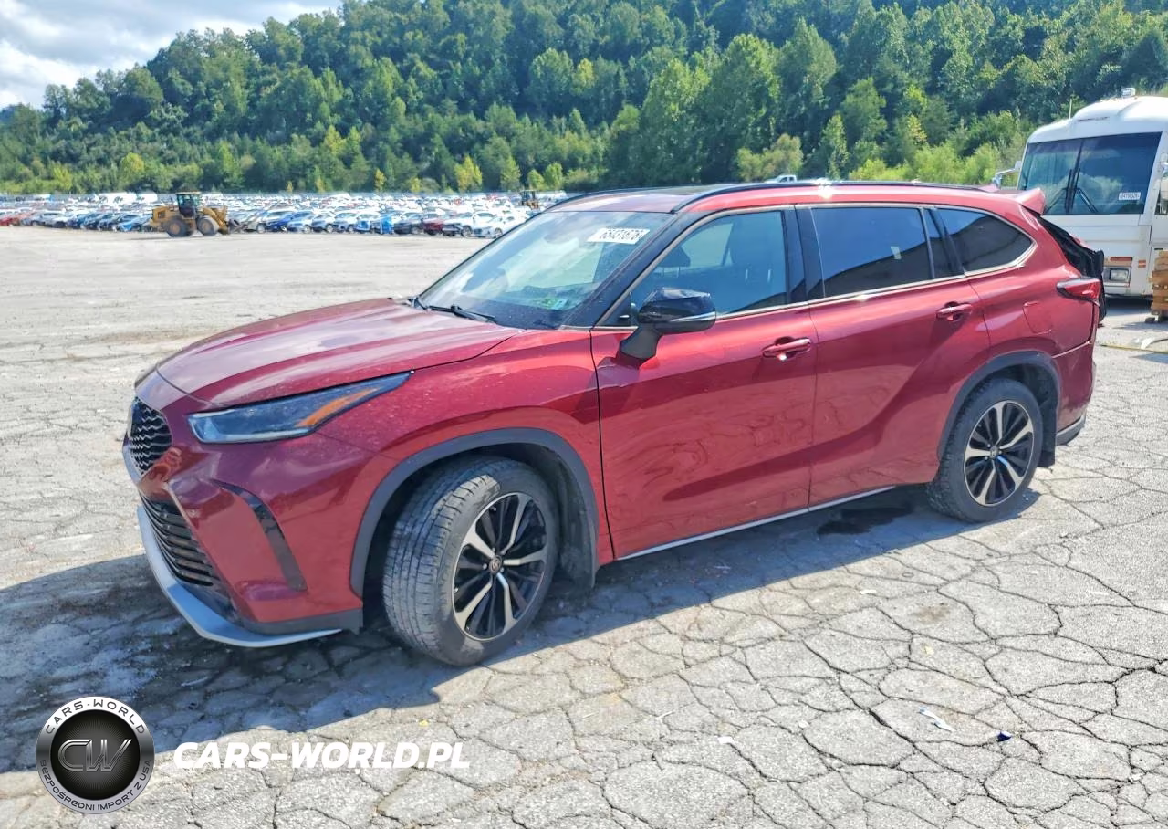 2022 Toyota Highlander Xse VIN:5TDLZRBH2NS215863 - 1