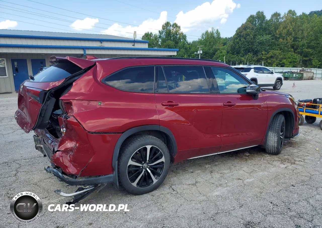 2022 Toyota Highlander Xse VIN:5TDLZRBH2NS215863 - 3
