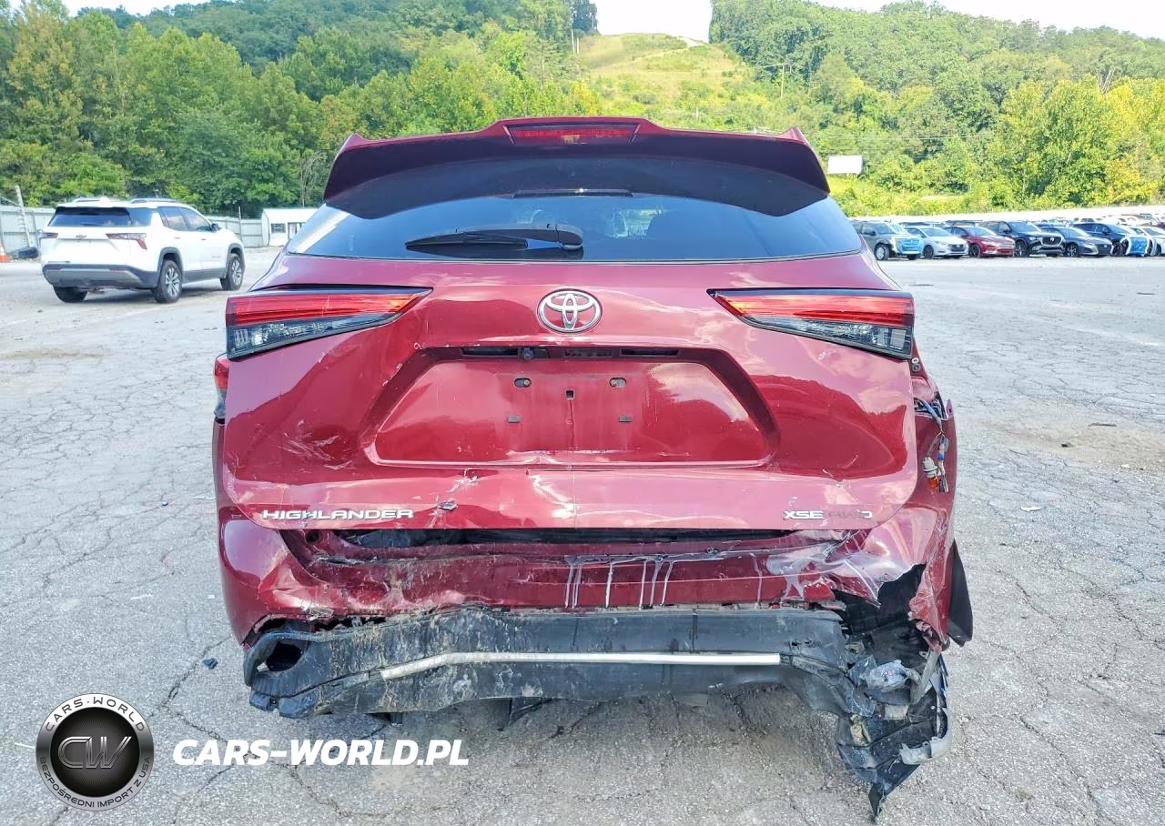 2022 Toyota Highlander Xse VIN:5TDLZRBH2NS215863 - 6