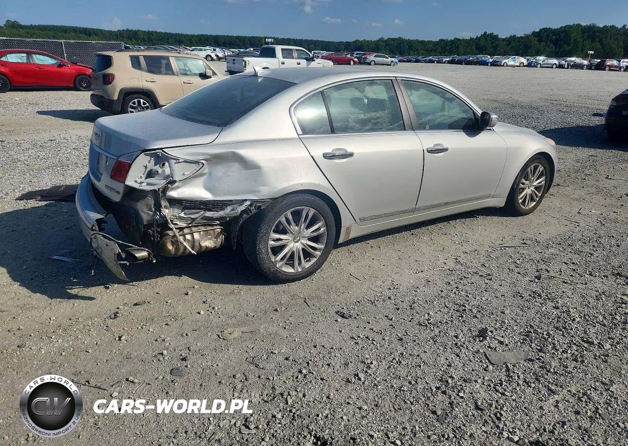 2011 Hyundai Genesis 4.6L VIN:KMHGC4DF8BU132961 - 3