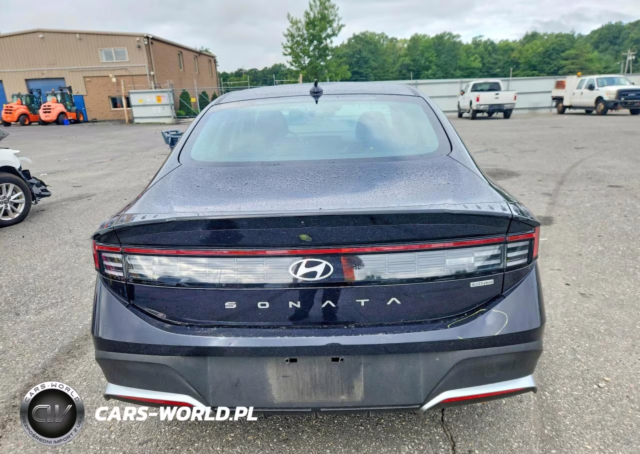 2026 Hyundai Sonata Hybrid Blue VIN:KMHL24JJ7TA163082 - 6