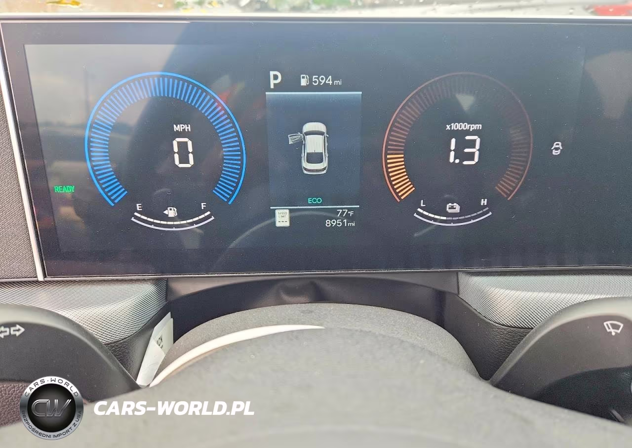 2026 Hyundai Sonata Hybrid Blue VIN:KMHL24JJ7TA163082 - 9