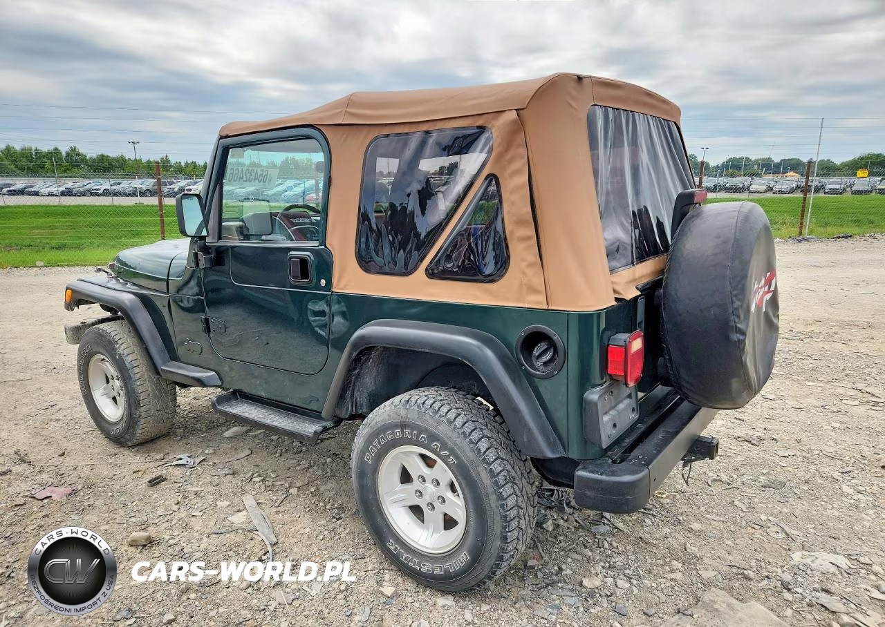 2000 Jeep Wrangler - Tj Se VIN:1J4FA29P3YP802526 - 2