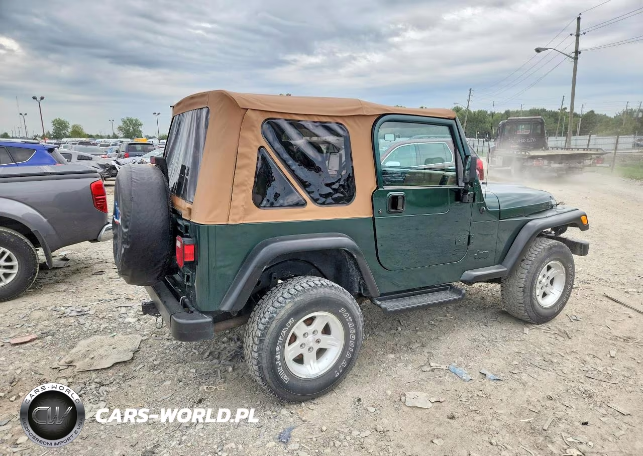 2000 Jeep Wrangler - Tj Se VIN:1J4FA29P3YP802526 - 3